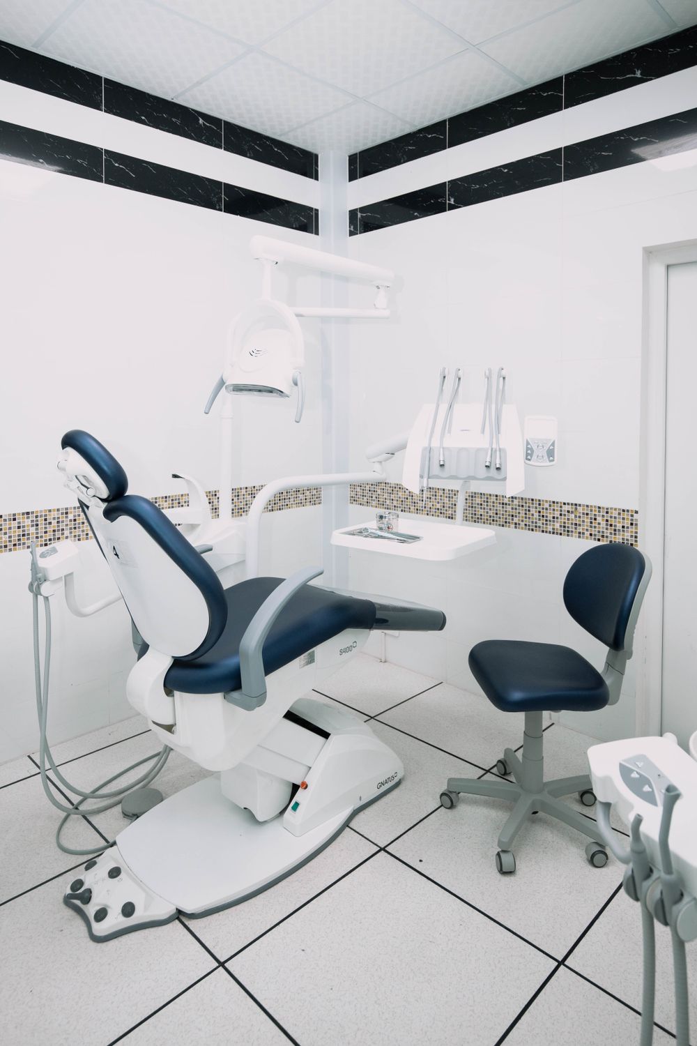 Bright, modern treatment room at ARC Dental Studio