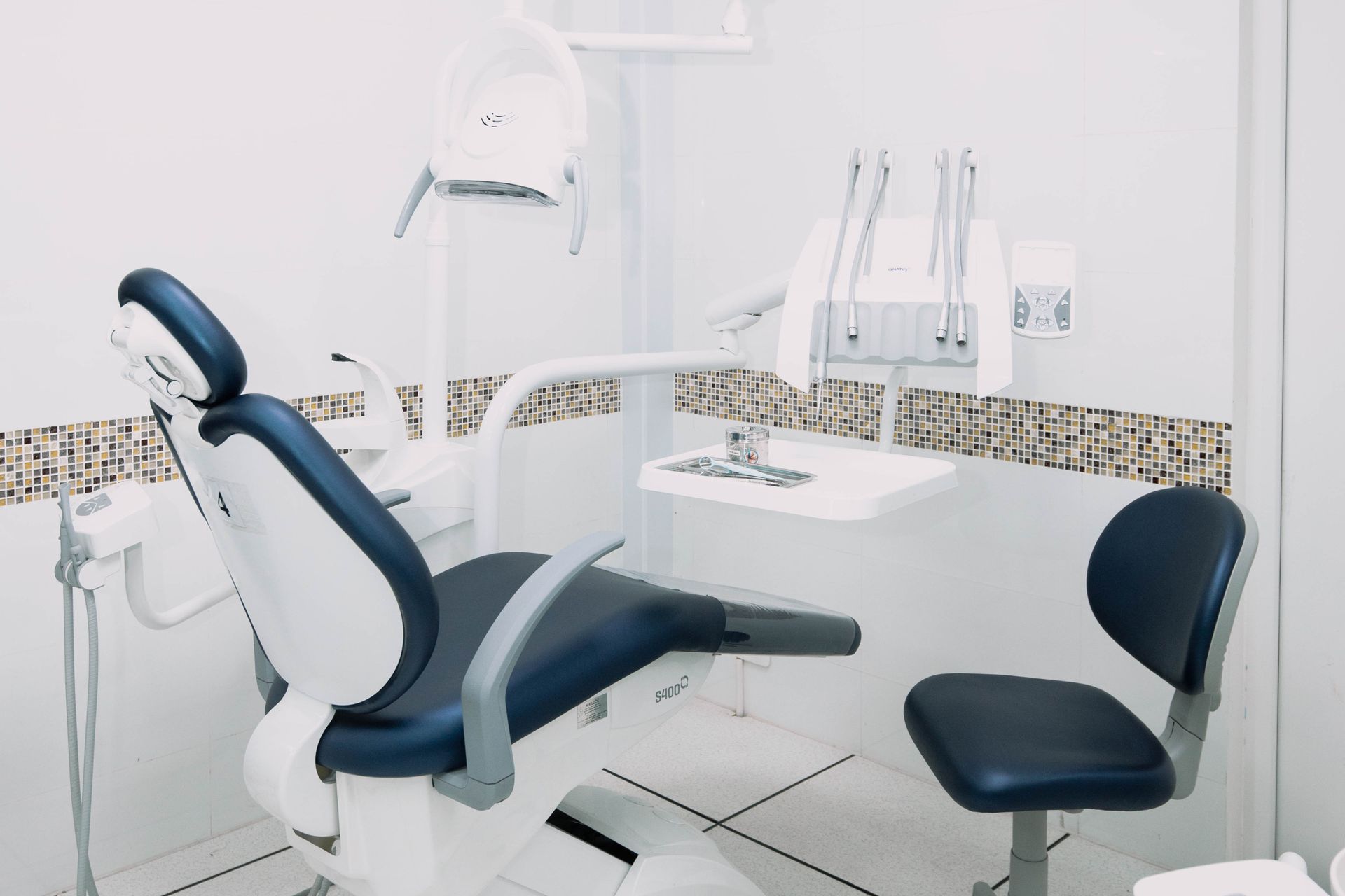A bright, modern dental treatment room
