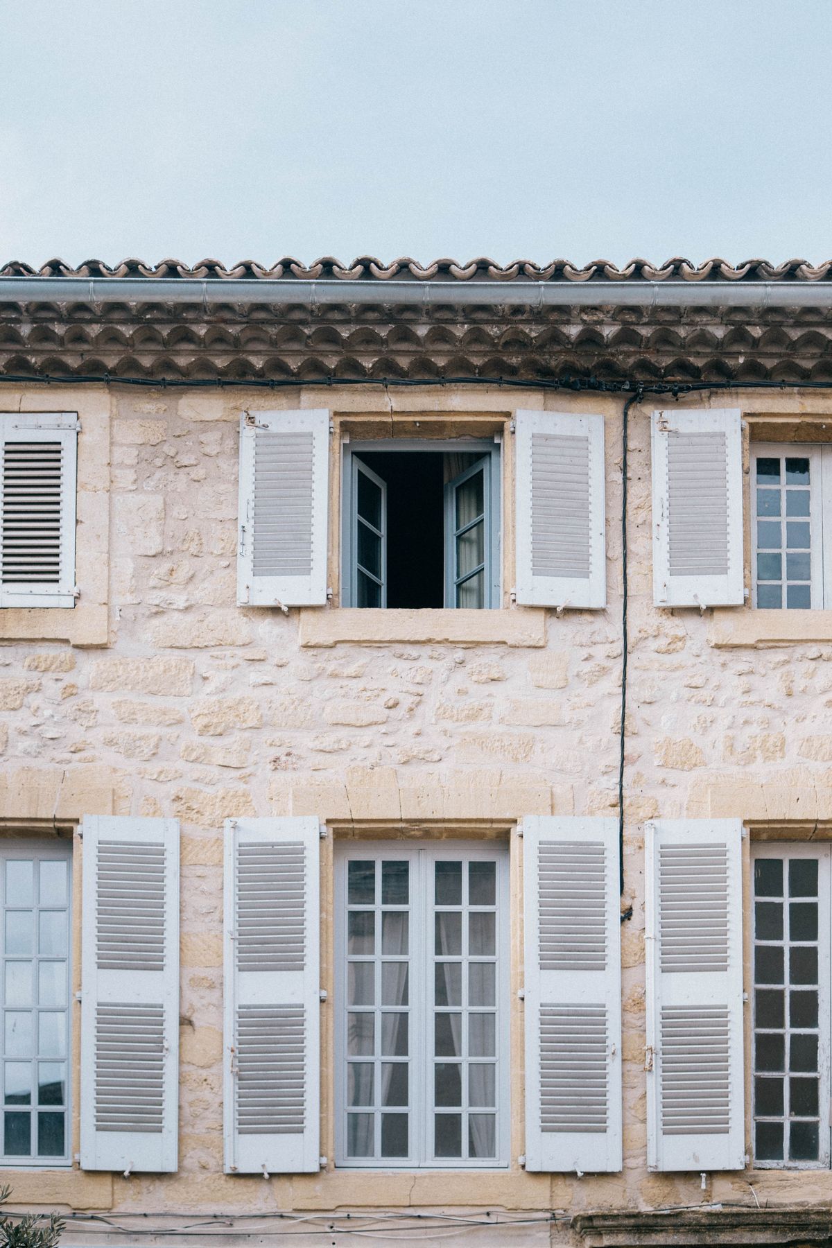 Architecture proven&ccedil;ale &agrave; Lourmarin