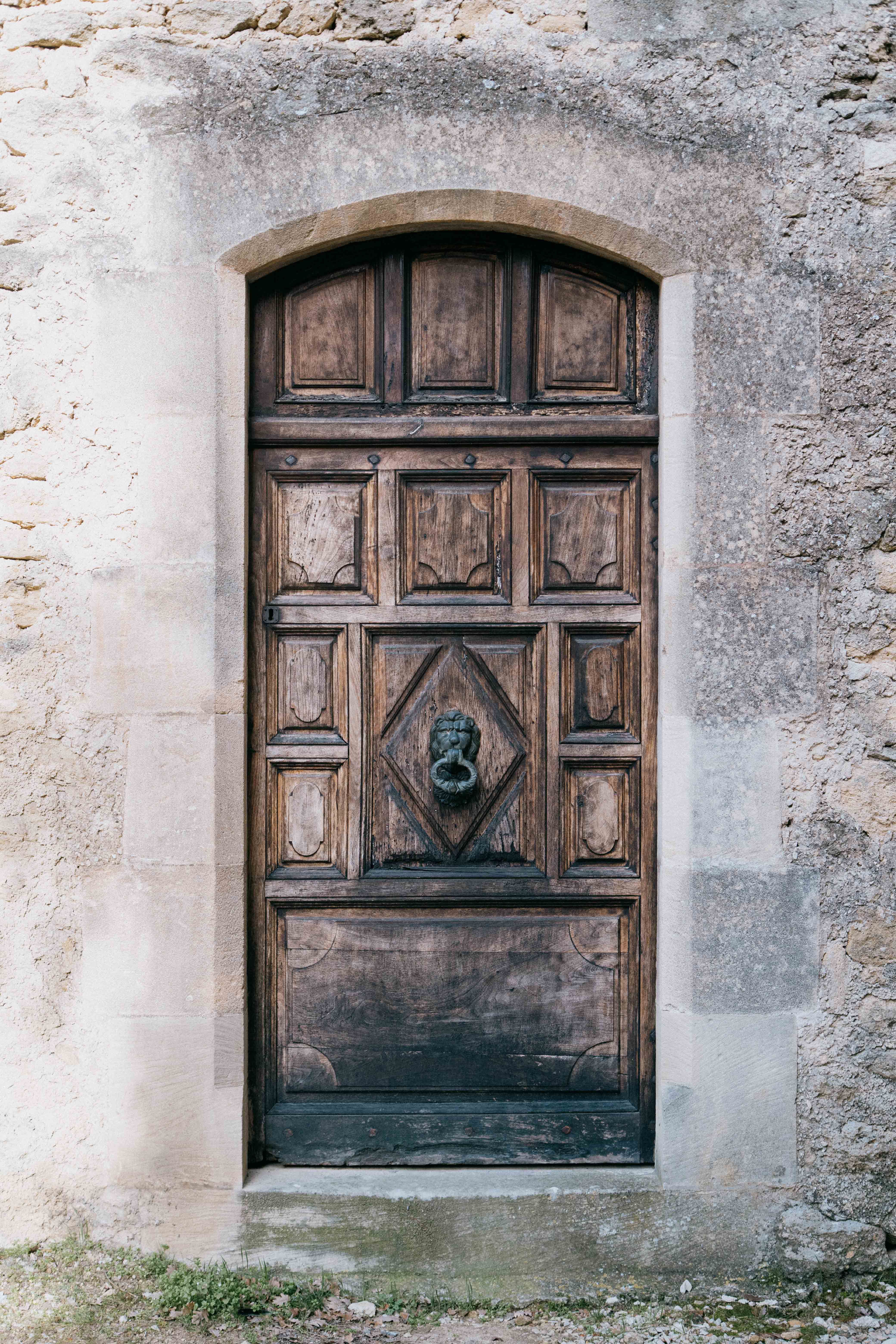 Rustic Wooden Door in Provence, France · Free Stock Photo