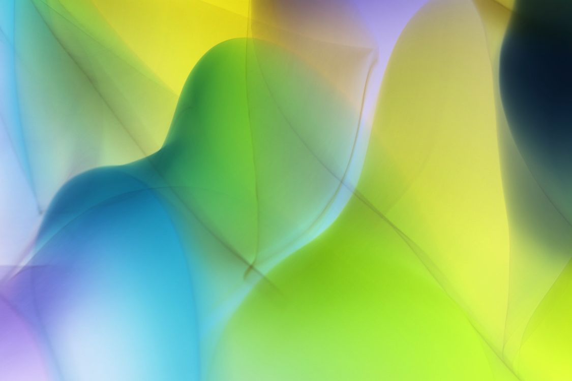 Abstract Colorful Light Patterns in Blur · Free Stock Photo