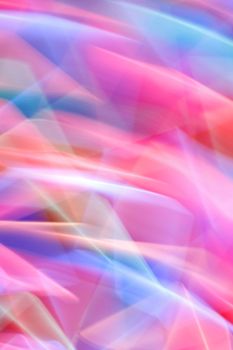 Colorful blurred abstract light patterns captured in Guaratuba, Brazil.