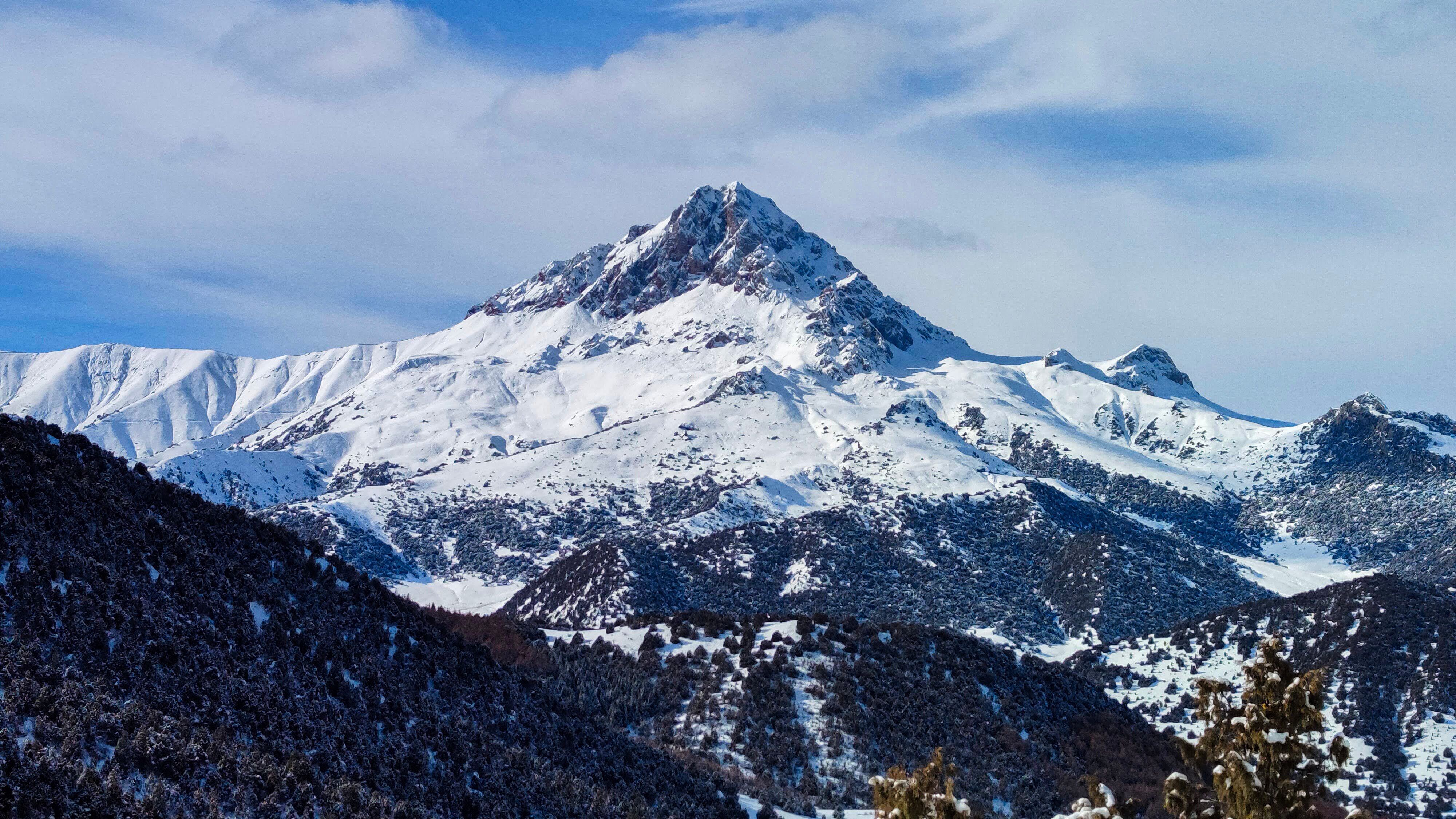 Gray Rocks in Front of Mountain · Free Stock Photo