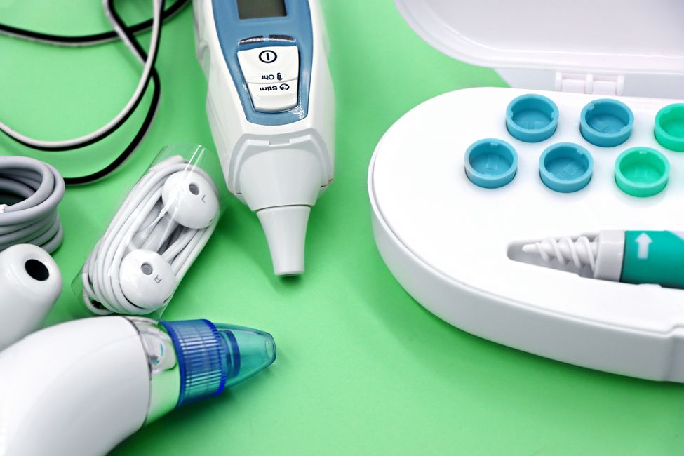 medical device ear placement