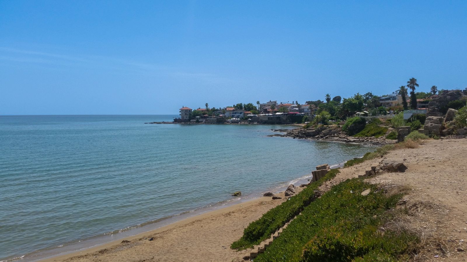 Side Weststrand mit Sand und ruhigem Meer