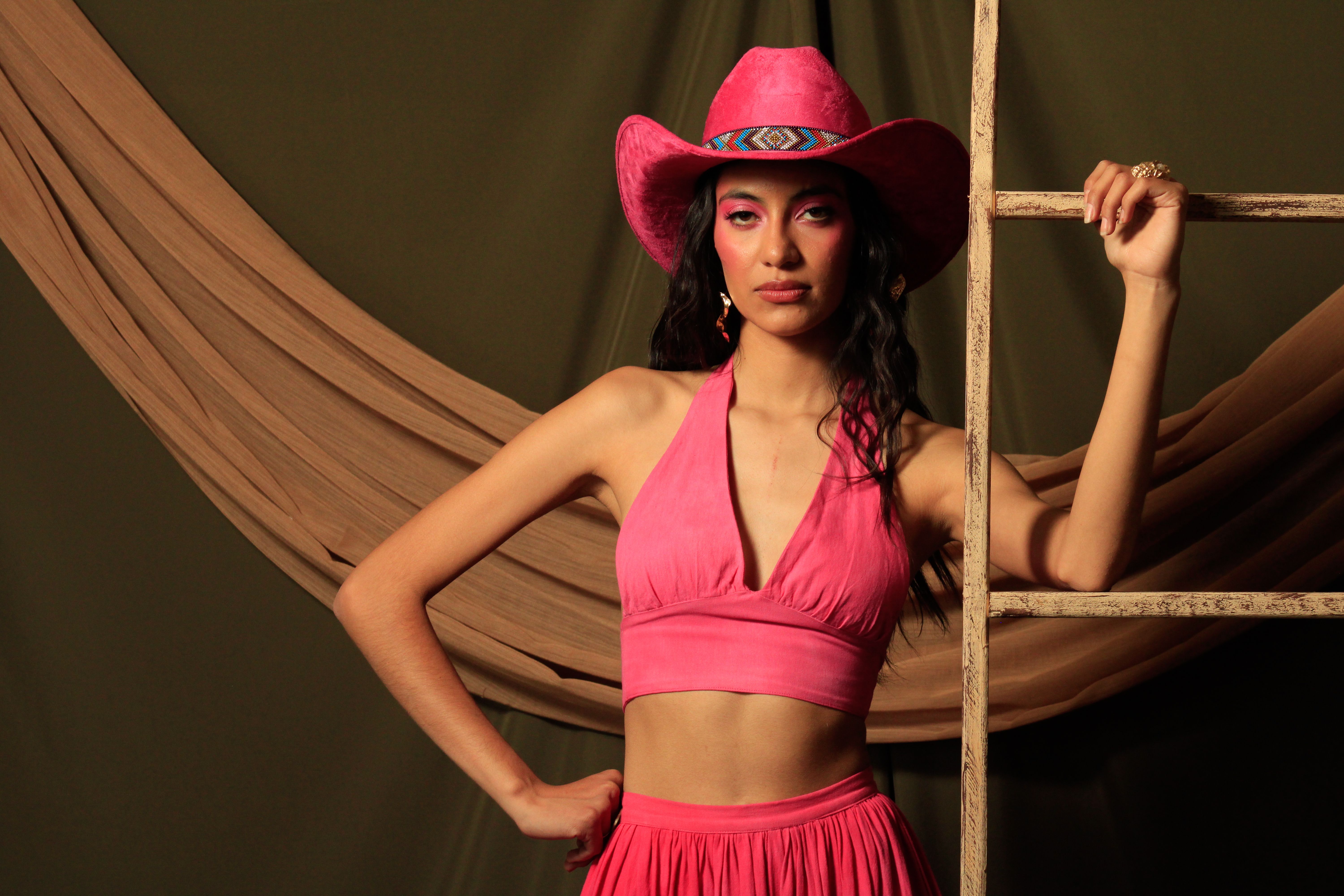 styled disco cowgirl outfit for a bachelorette party