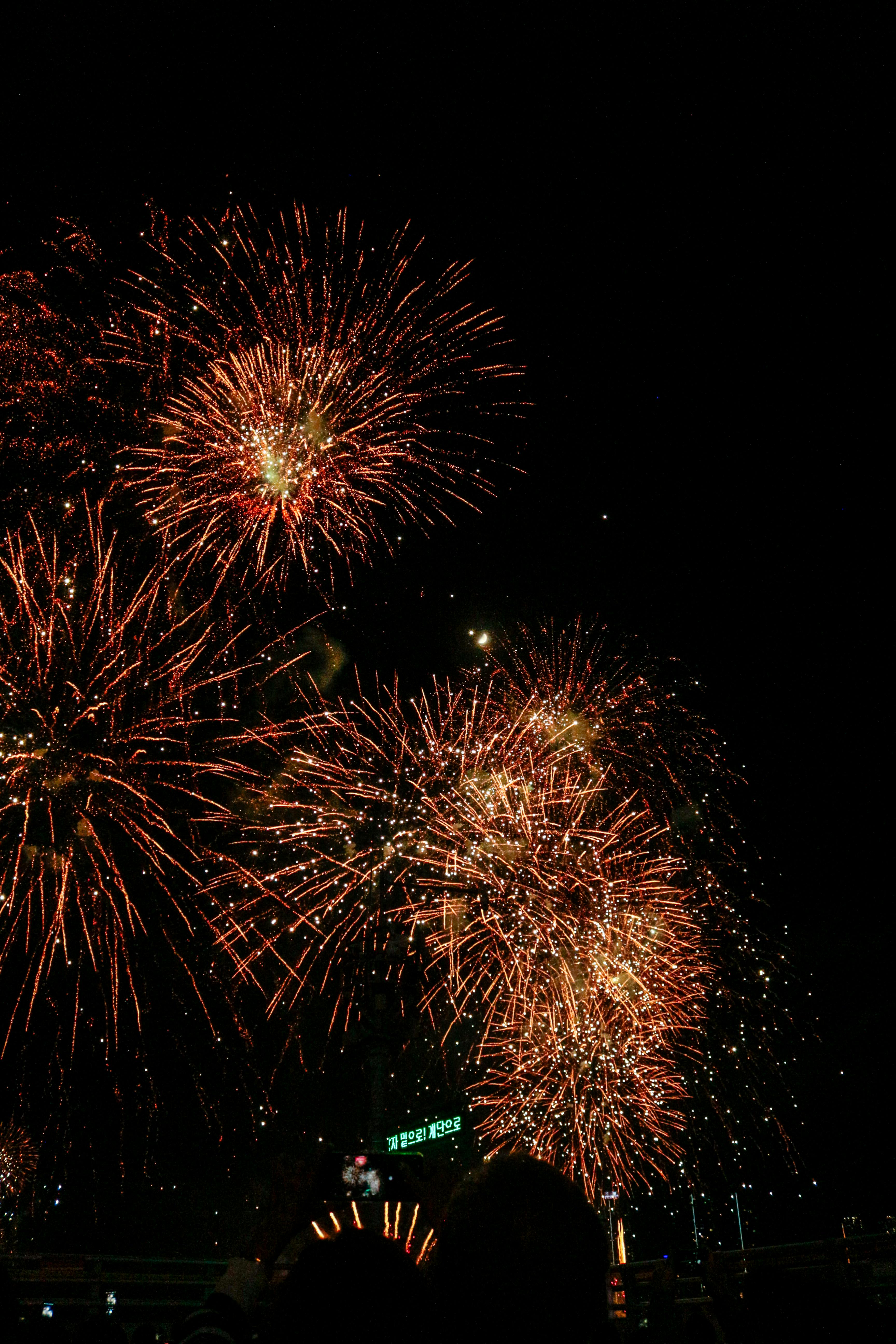 stunning fireworks display against night sky