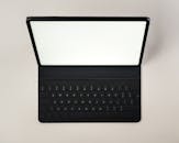 Modern Mockup of a Tablet with Keyboard