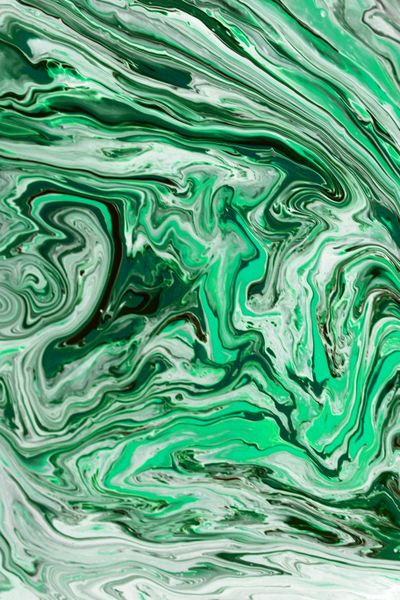 Green paint swirl, photo by Landiva Weber on Pexels