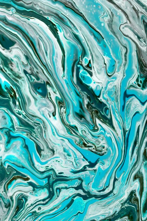 Free Dynamic abstract design featuring blue and white marble swirl patterns. Stock Photo