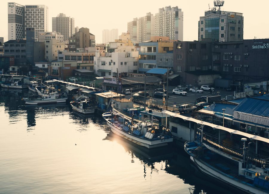 Sokcho, South Korea — streets and everyday scenes · stay connected with a Sokcho eSIM from My Holiday SIM