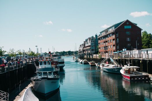 Portland, Maine on the Boston to Portland route
