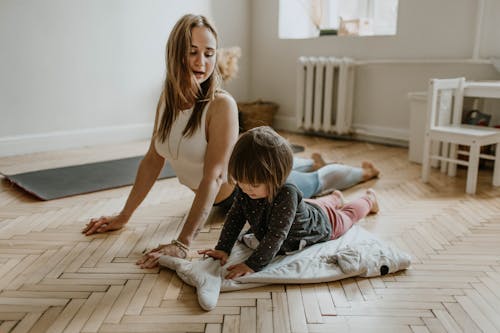 Woman doing Yoga