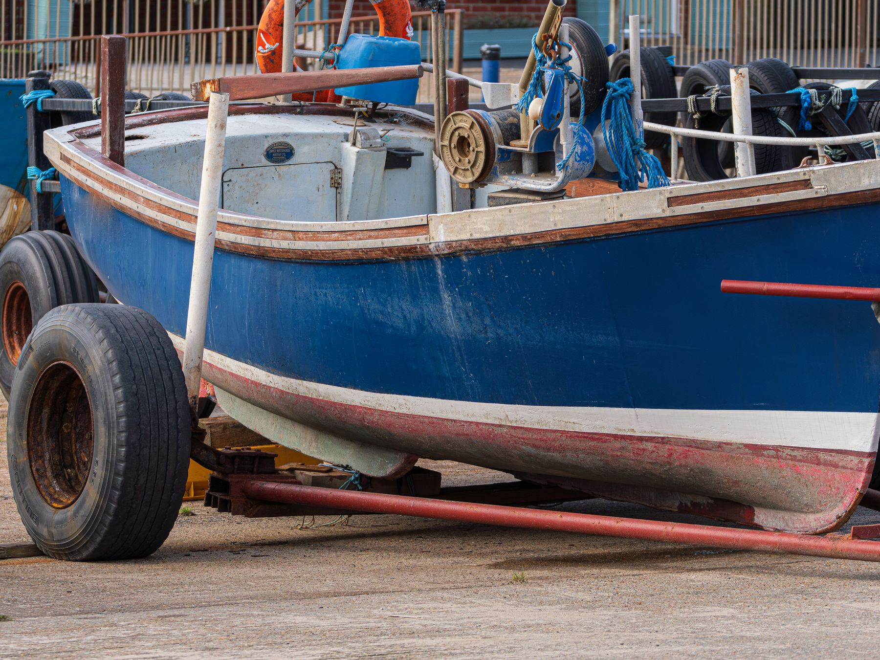 Heathfield — belongings being loaded for transport to storage