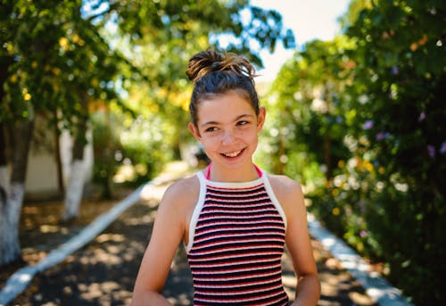 Free Photo of Girl Smiling Stock Photo