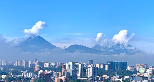 Foto profissional grátis de céu azul, cidade de guatemala, guatemala