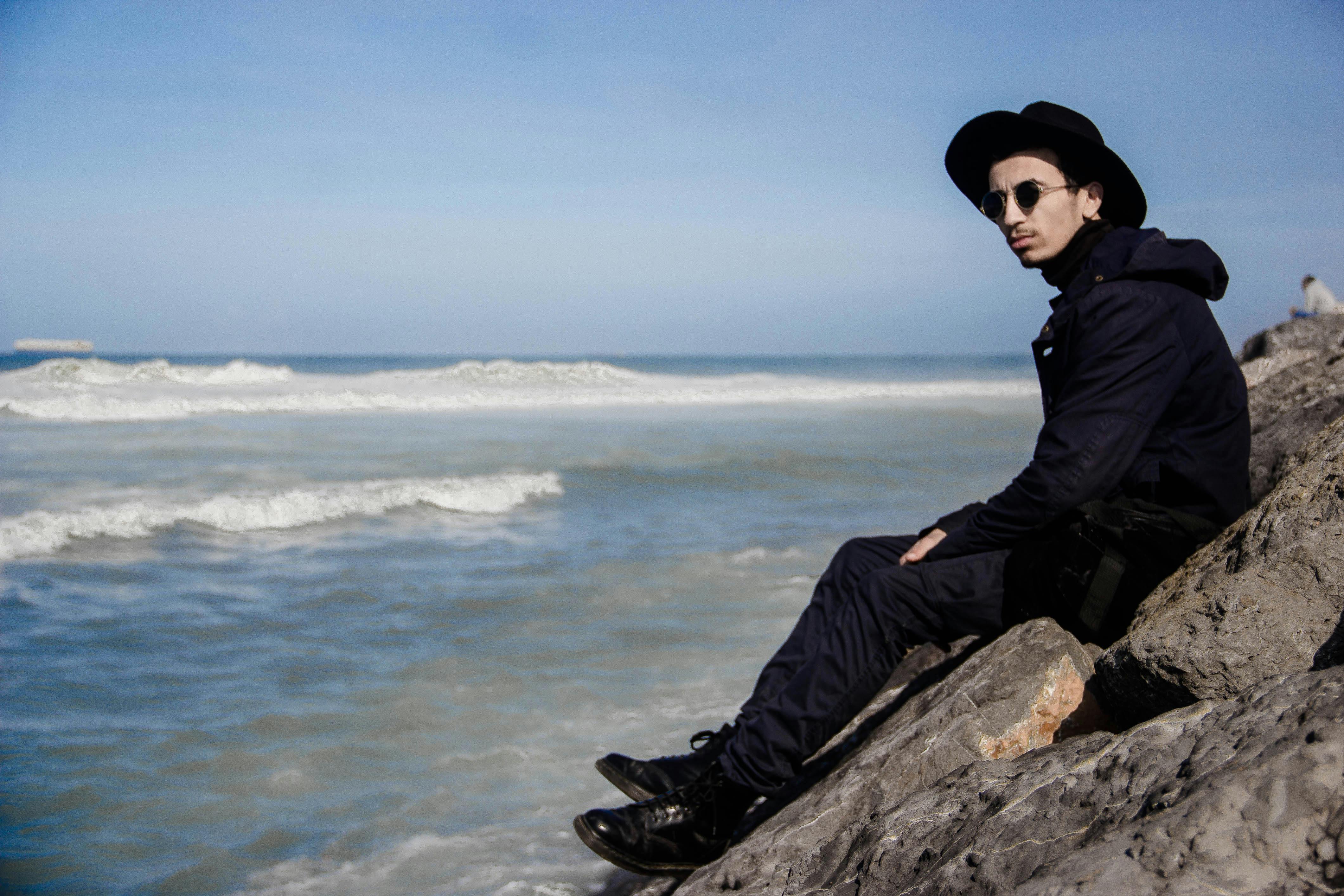 Free stock photo of beach, eye glasses, young