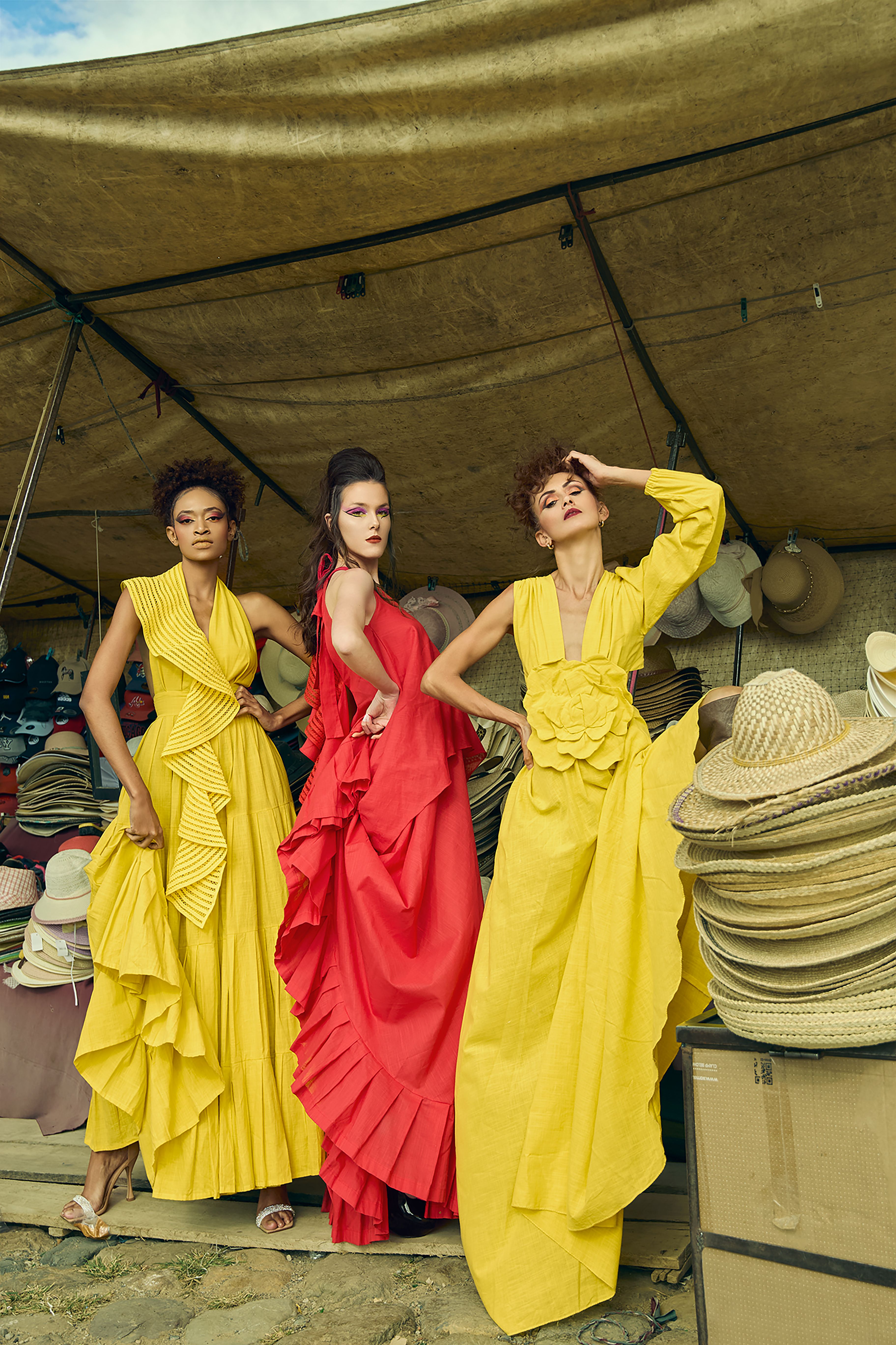 Vibrant Fashion at Villa de Leyva Market · Free Stock Photo