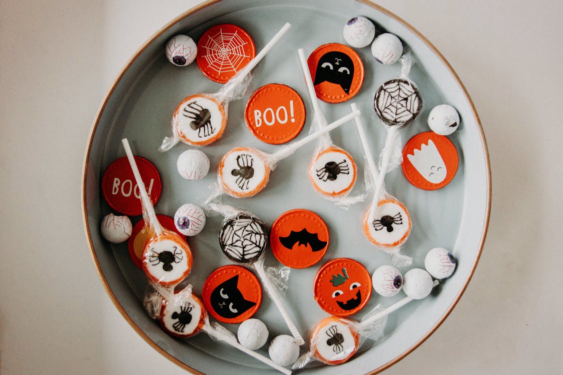 Free Halloween Candies Stock Photo