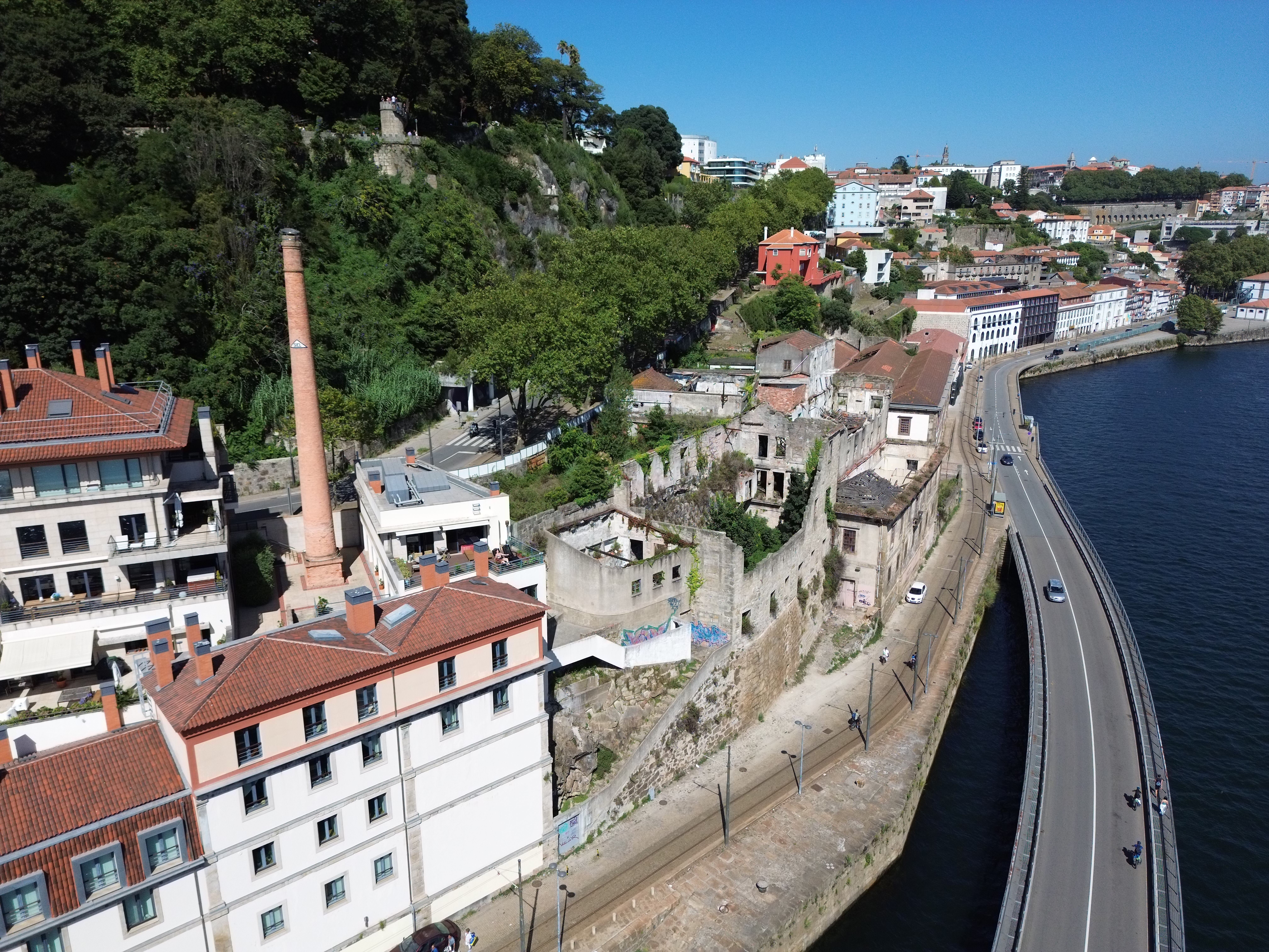 Aerial View of Porto Riverside and Architecture · Free Stock Photo