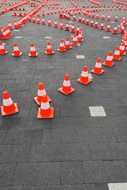Traffic Cones · Free Stock Photo