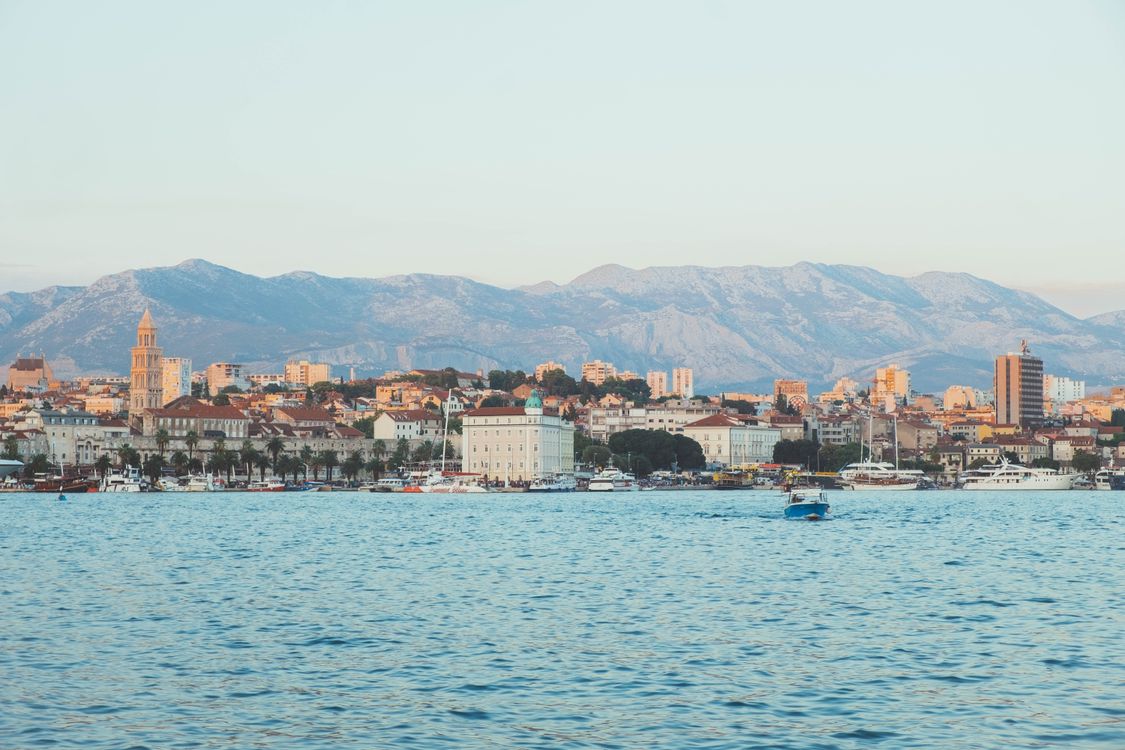 Split Croatia Panoramic Coastal Cityscape · Free Stock Photo
