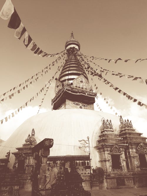 Free stock photo of nepal, pagoda, swayambhu