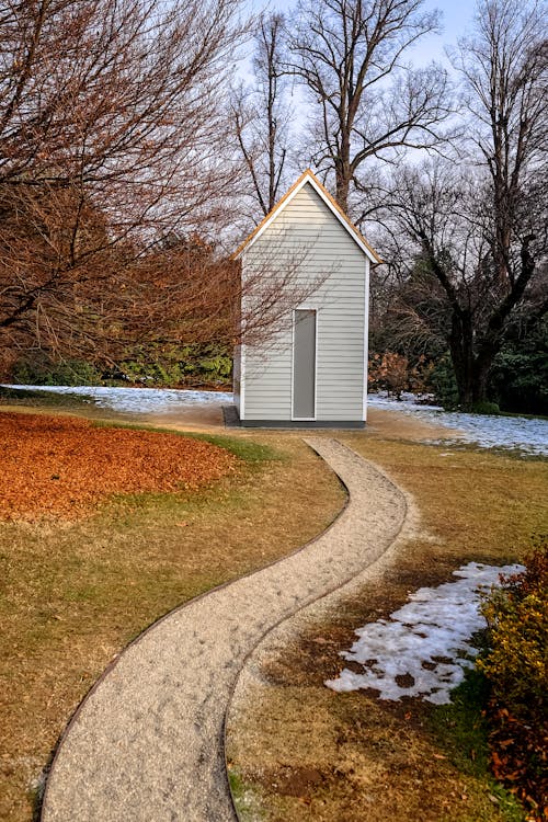 Gray Wooden Shed