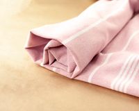Rosehip throw, folded edge — photo by Karen Laårk Boshoff on Pexels