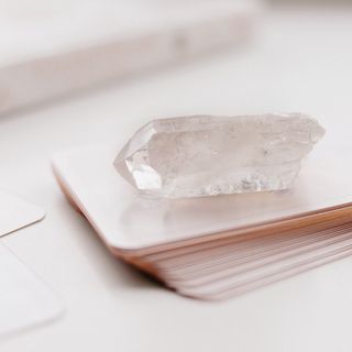 Clear quartz crystal point, photo by Natalie Goodwin on Pexels