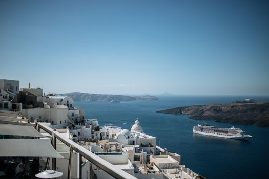 Private caldera catamaran with chef — Santorini