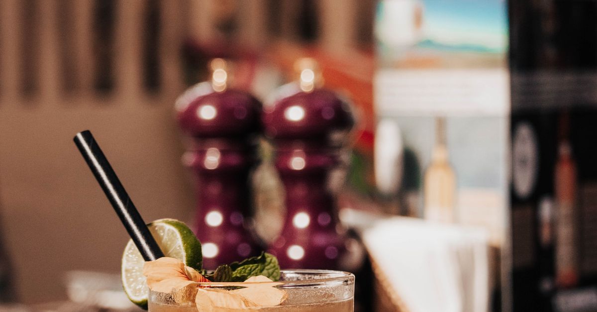 Cocktail Rest Refreshing Cocktail on a Nairobi Restaurant Table · Free Stock Photo