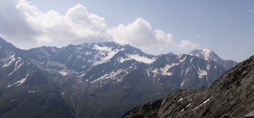 Gray Rocks in Front of Mountain · Free Stock Photo