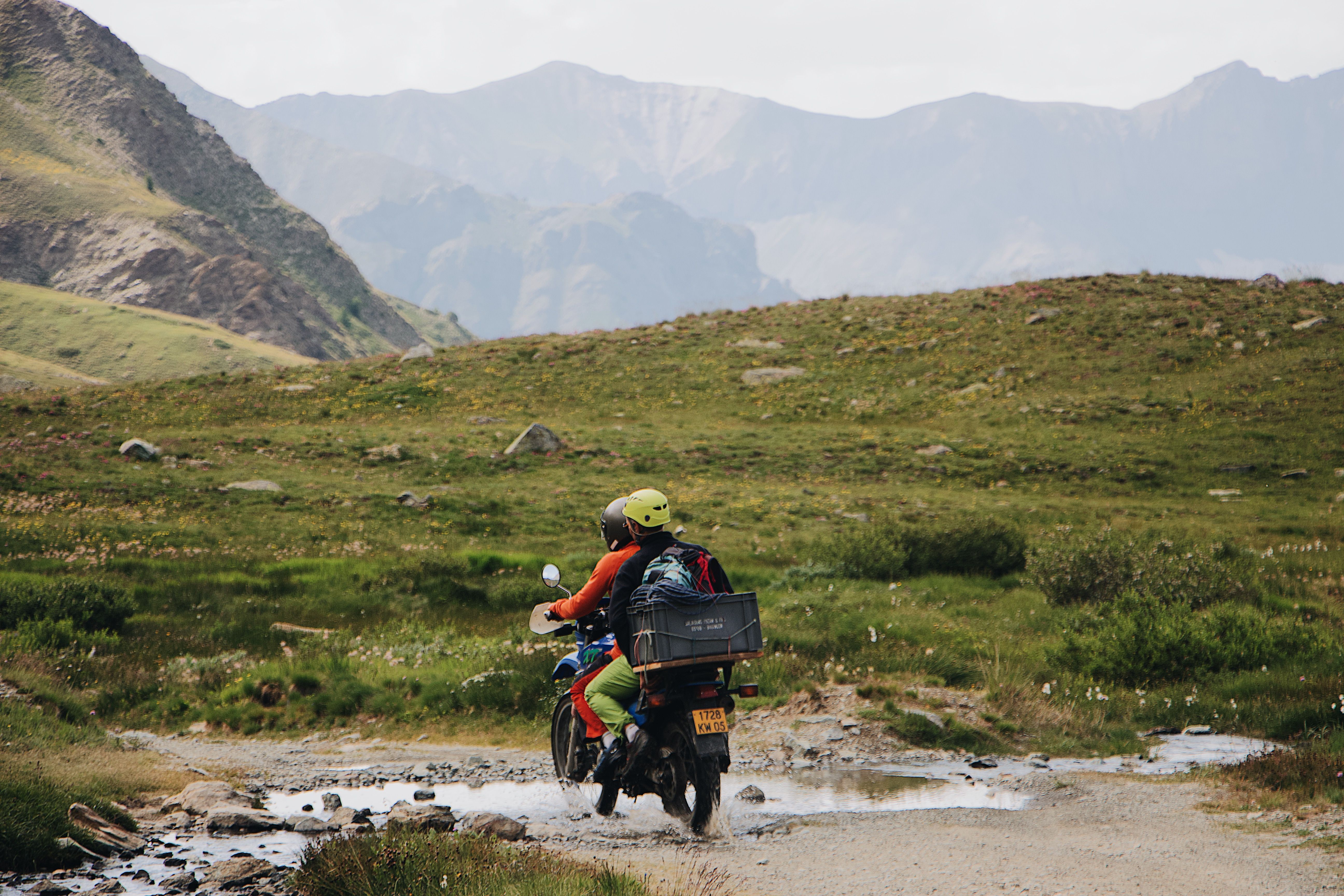 People Riding A Motorcycle · Free Stock Photo