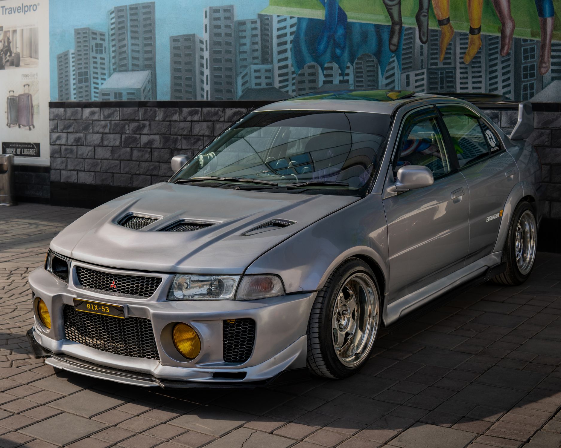 Custom Silver Car Silver Sports Car with Custom Modifications · Free Stock Photo
