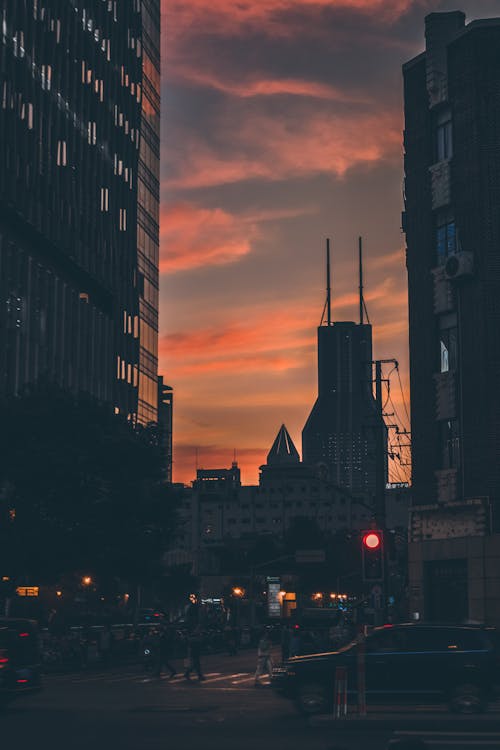 Photo Of City During Dawn