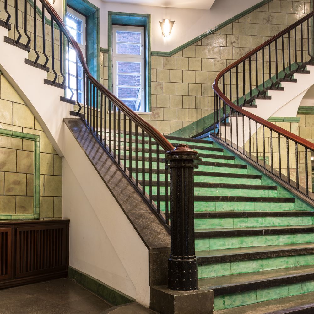 Commercial Decorating in Waddon — surfaces prepped and cut in by hand