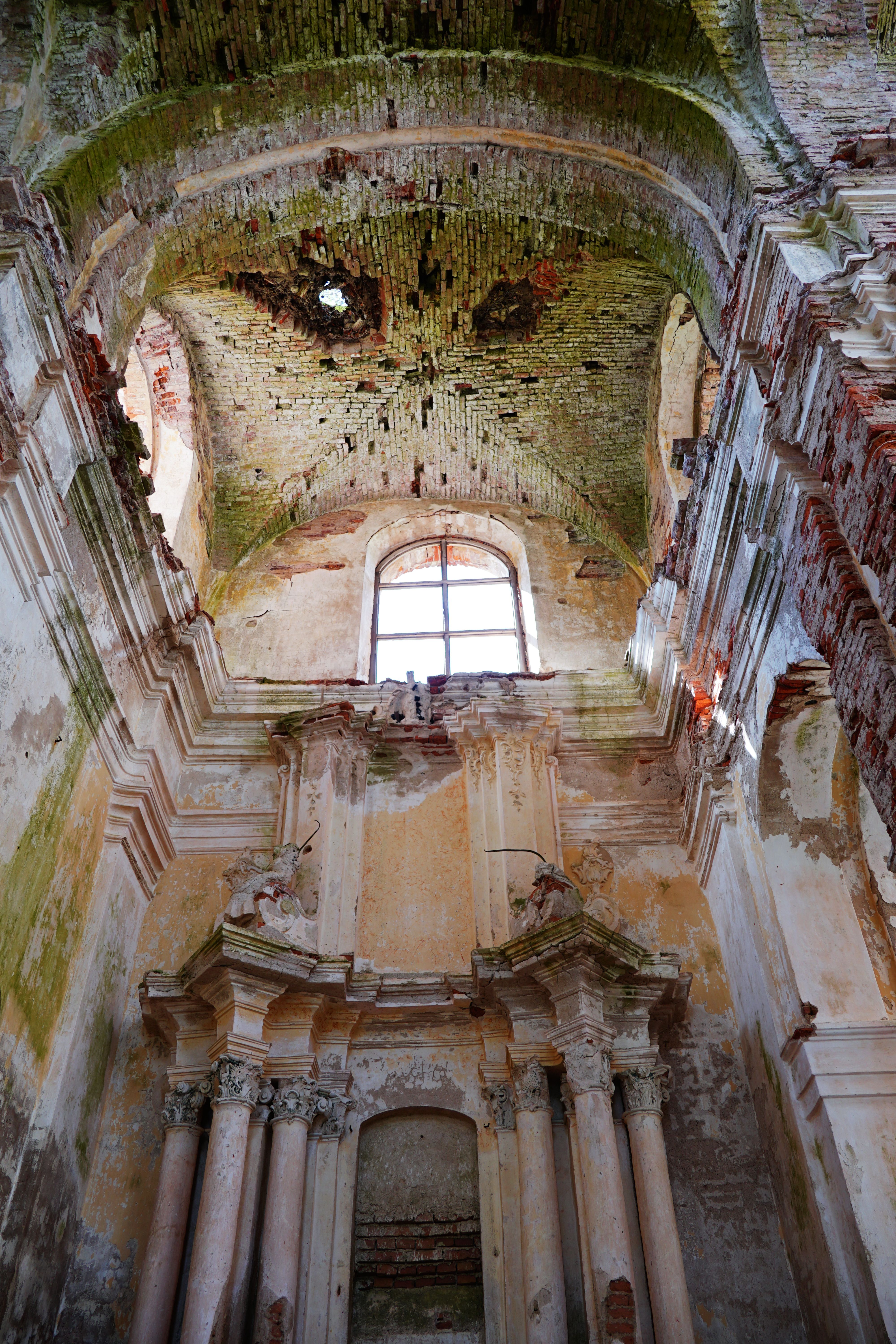 Weathered Interior of an Abandoned Structure · Free Stock Photo