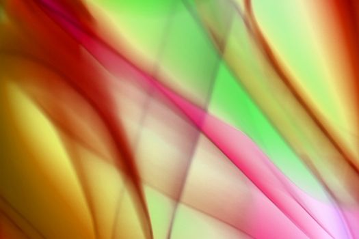 Dynamic abstract art showcasing vibrant waves of color with an ethereal flow.