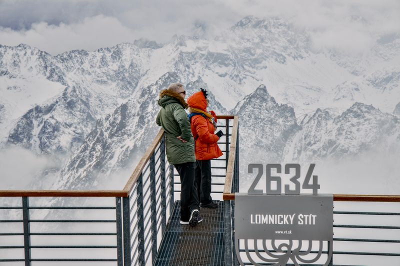Lomnický štít & Skalnaté Pleso