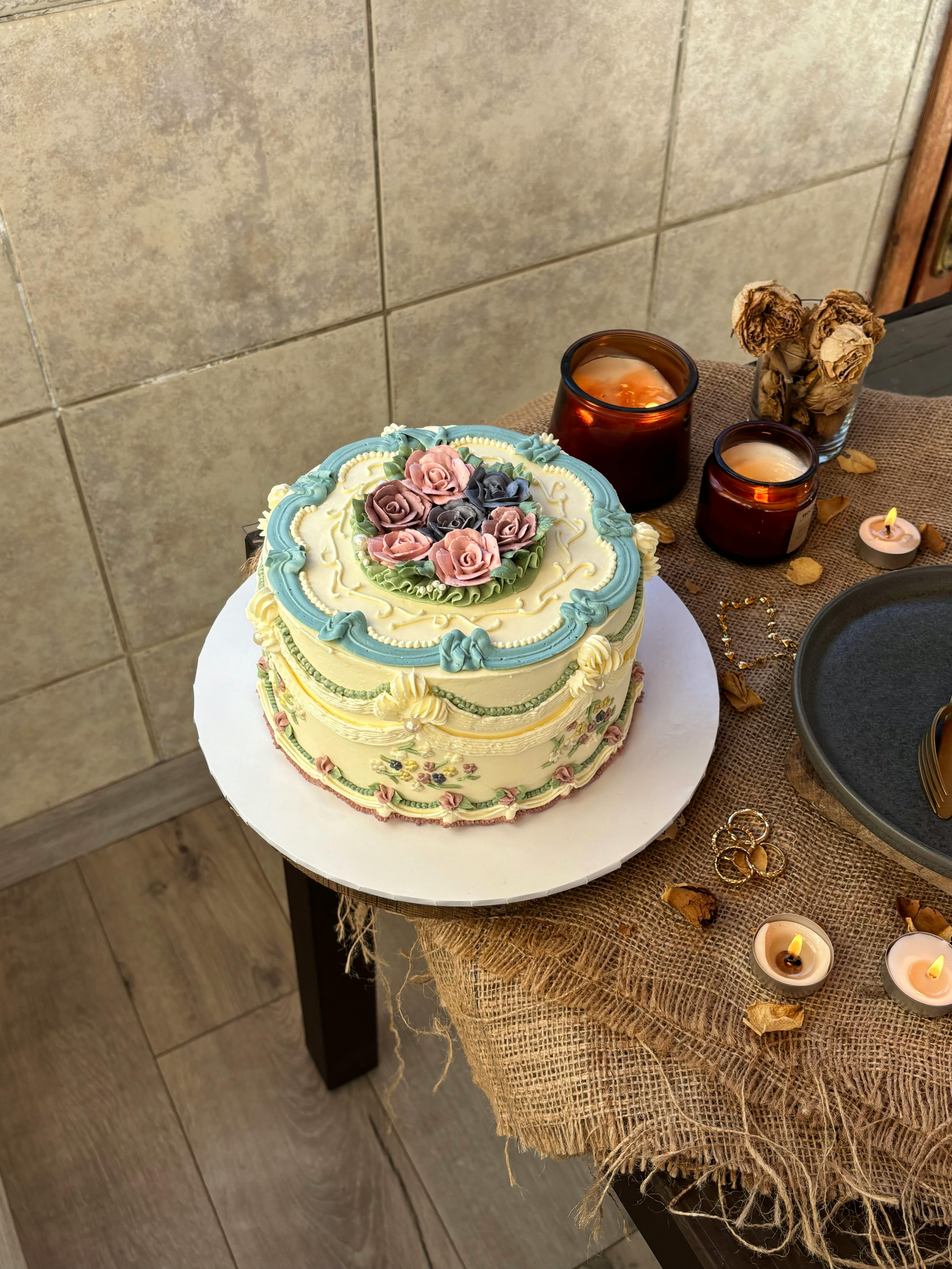 Lot De 30 Décorations De Gâteau Colorées En Forme De Cœur à