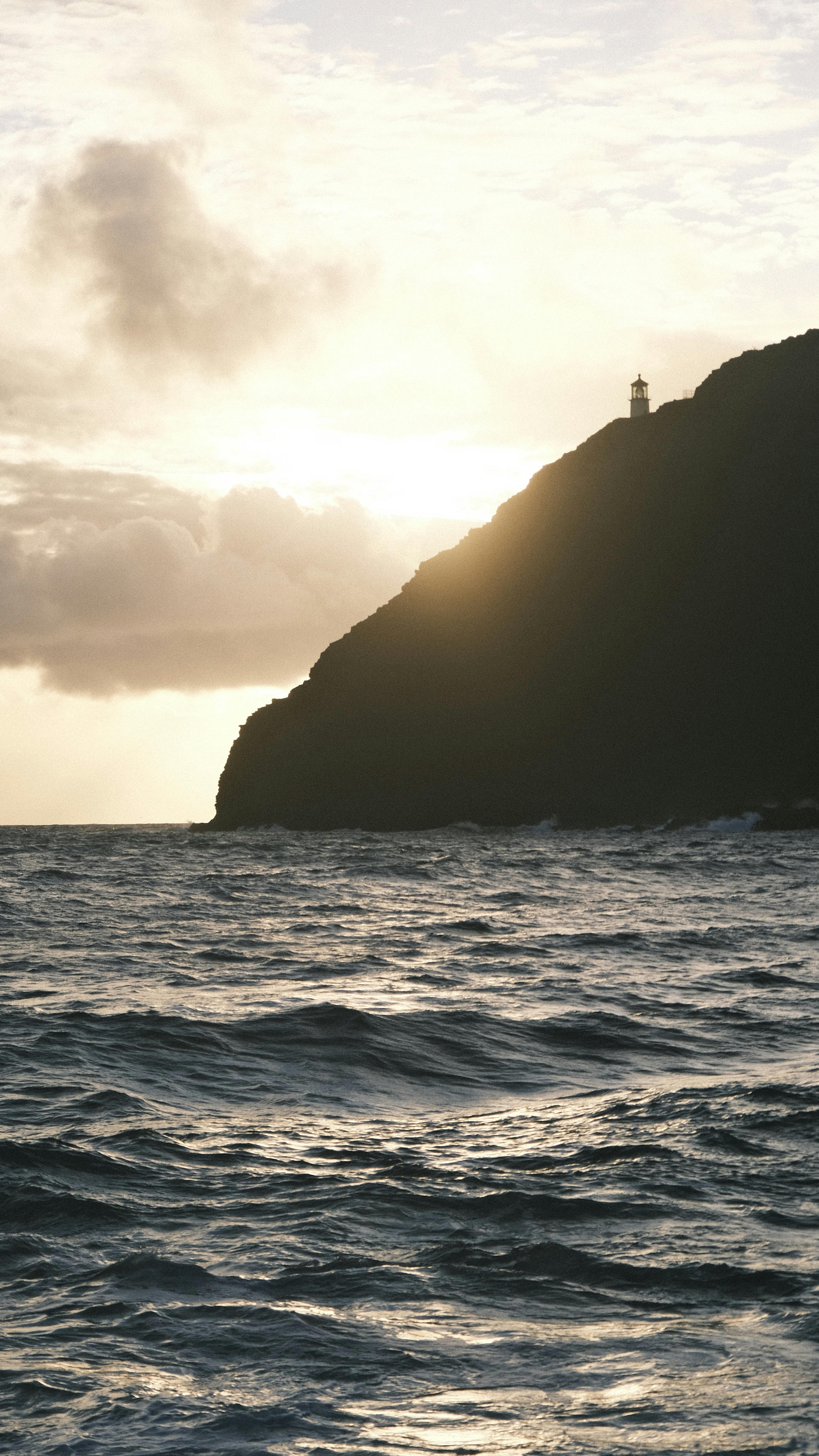 Composed landscape showing strong foreground, midground, and dramatic background