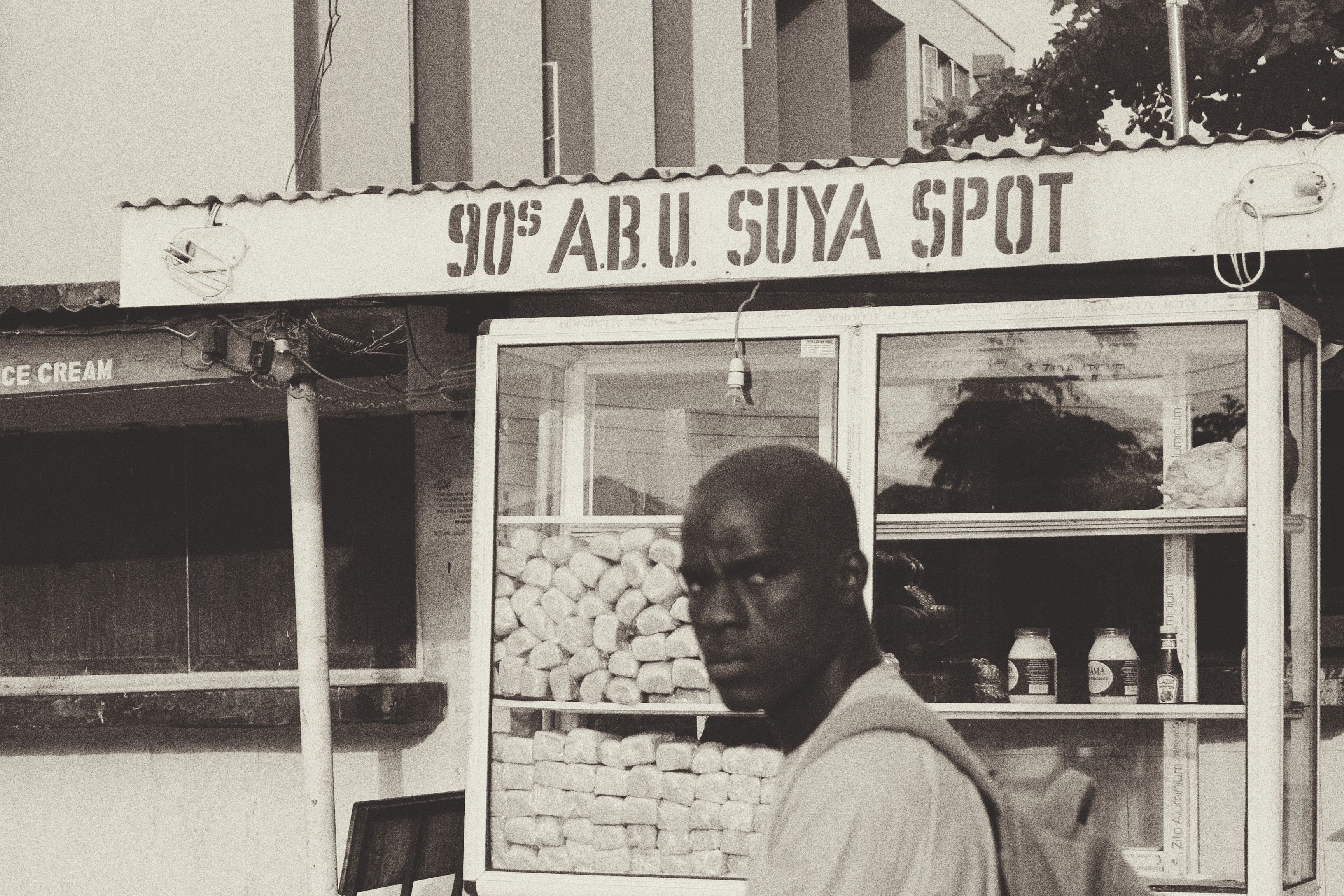 Lagos suya grill smoke
