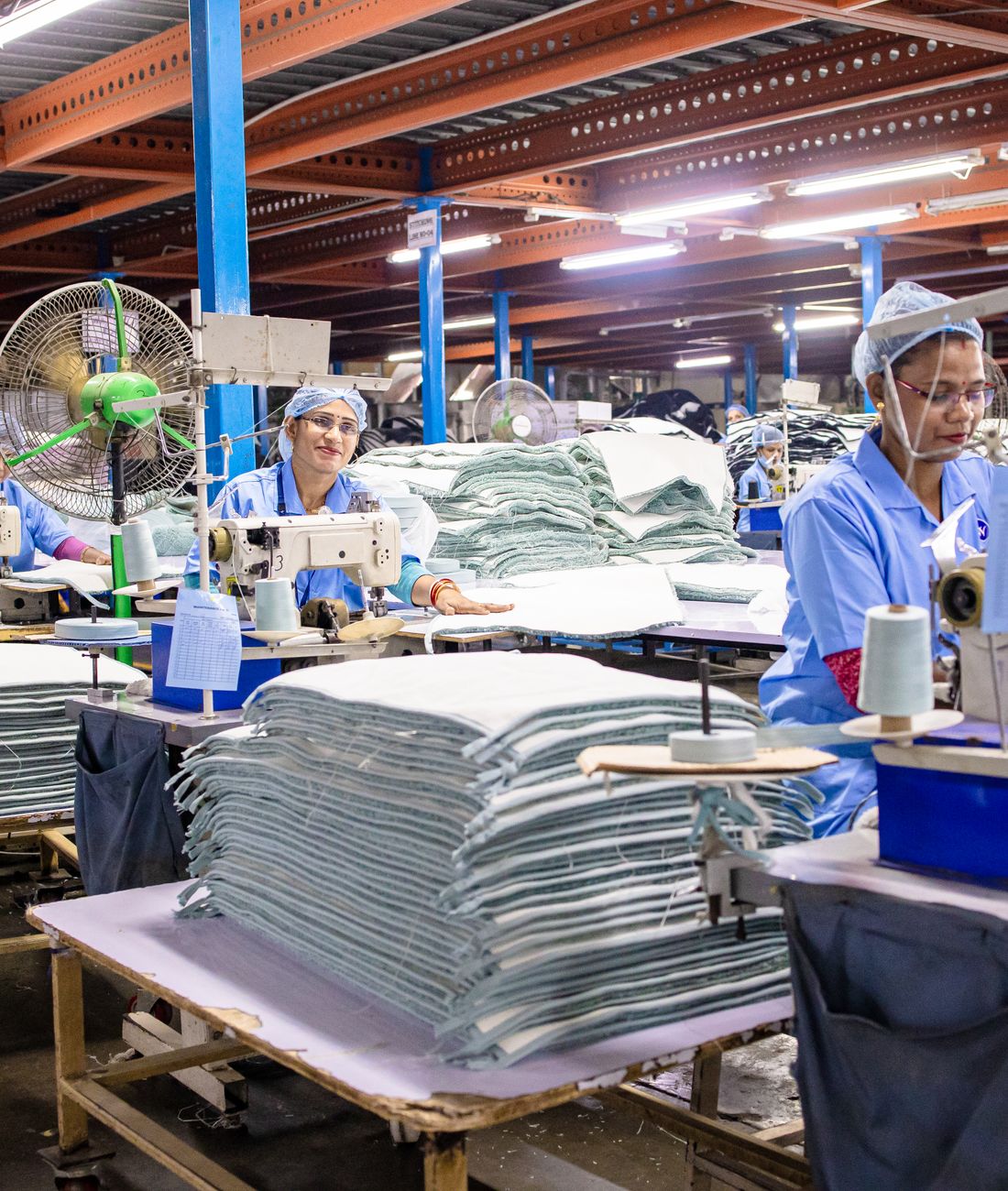 DELIVERY stage of Purity Sports manufacturing