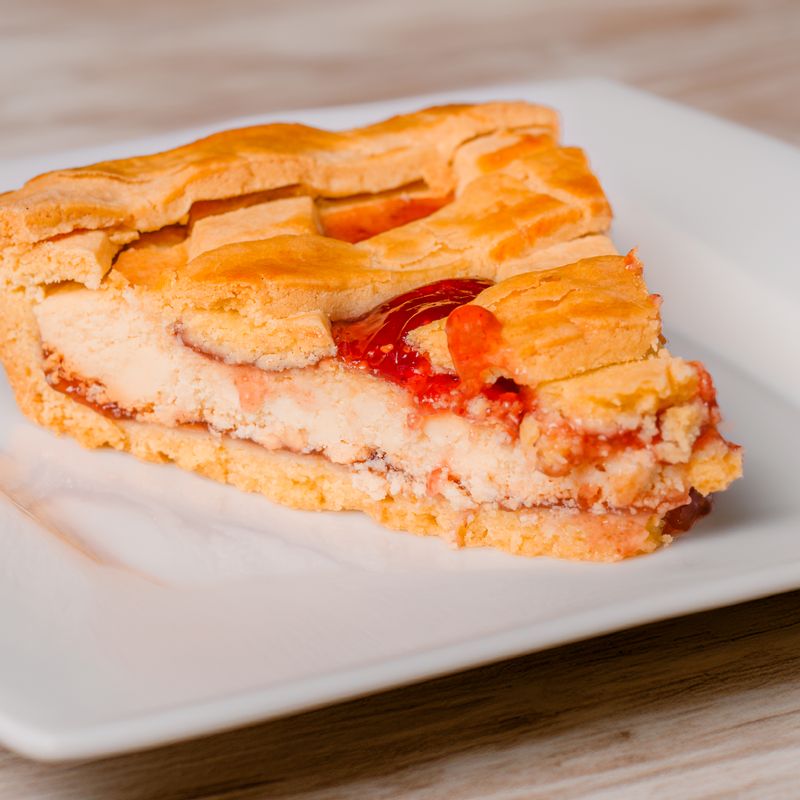 Ricotta and Honey Breakfast Tart with Apricots