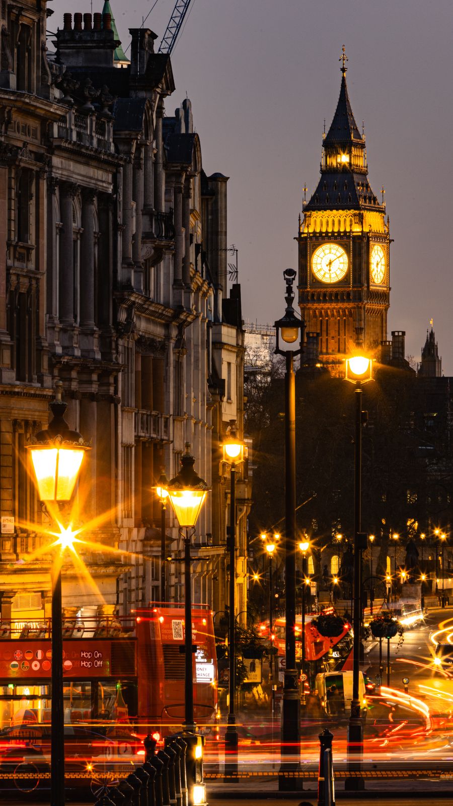 Big Ben la nuit