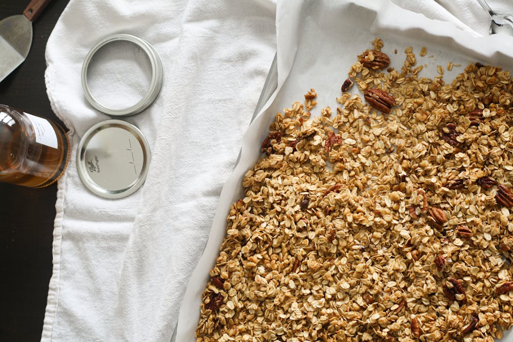 Maple Pecan Overnight Oats