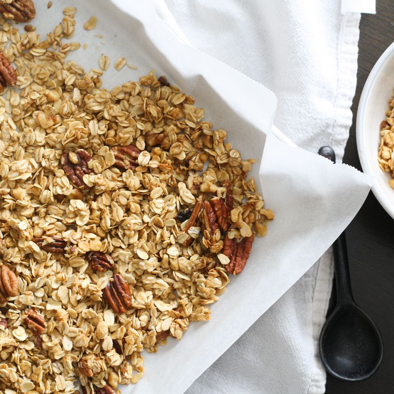 Overnight Baked French Toast Casserole with Pecan Streusel