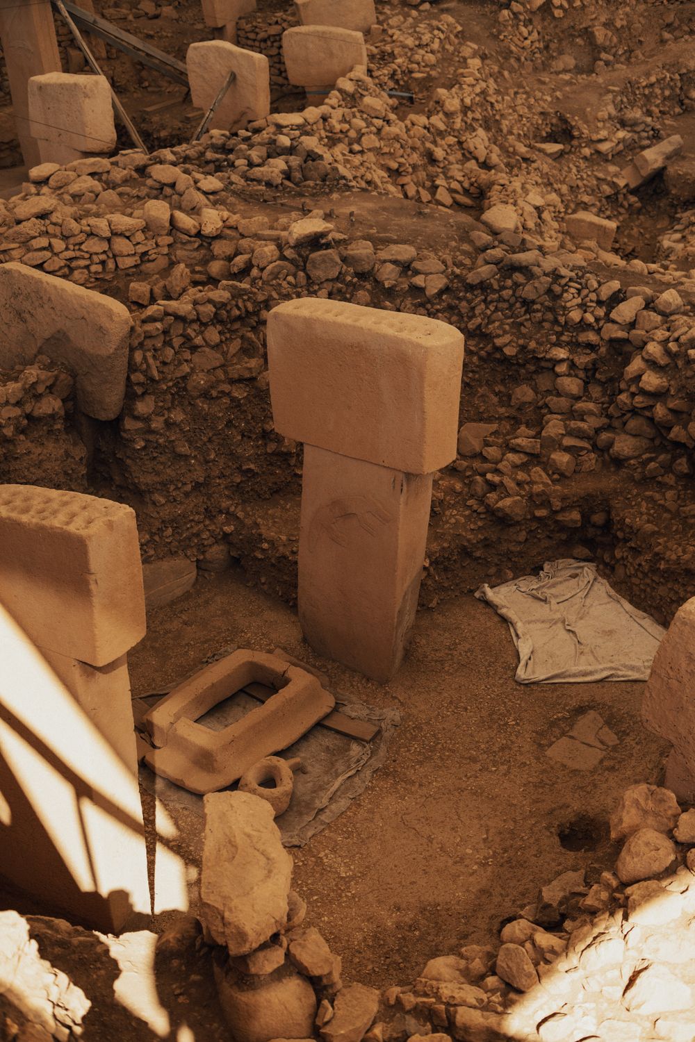 Ancient Stone Pillars At G bekli Tepe T rkiye Free Stock Photo Ancient Stone Pillars At G bekli Tepe T rkiye Free Stock Photo