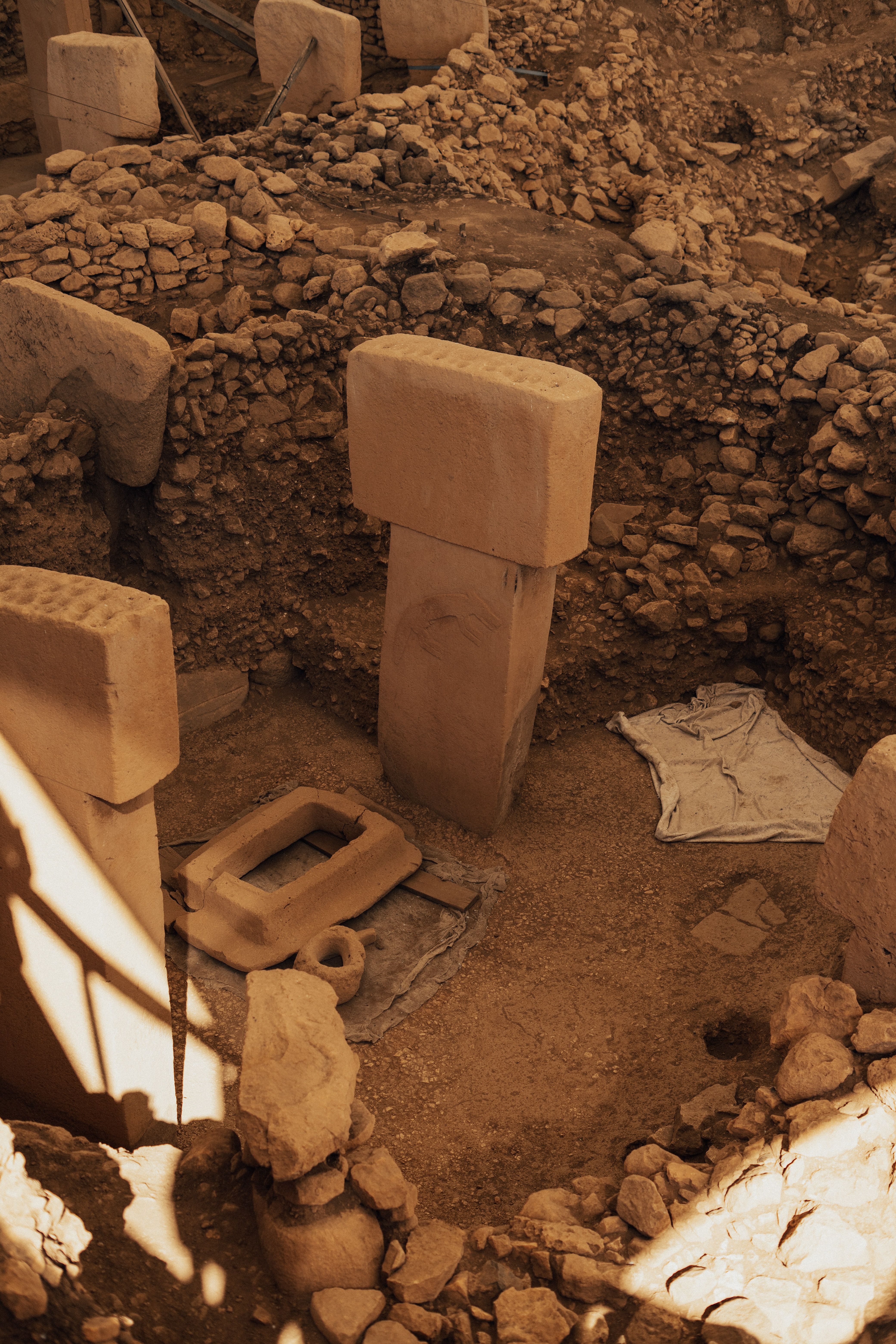Ancient Ruins at Göbekli Tepe Archaeological Site · Free Stock Photo